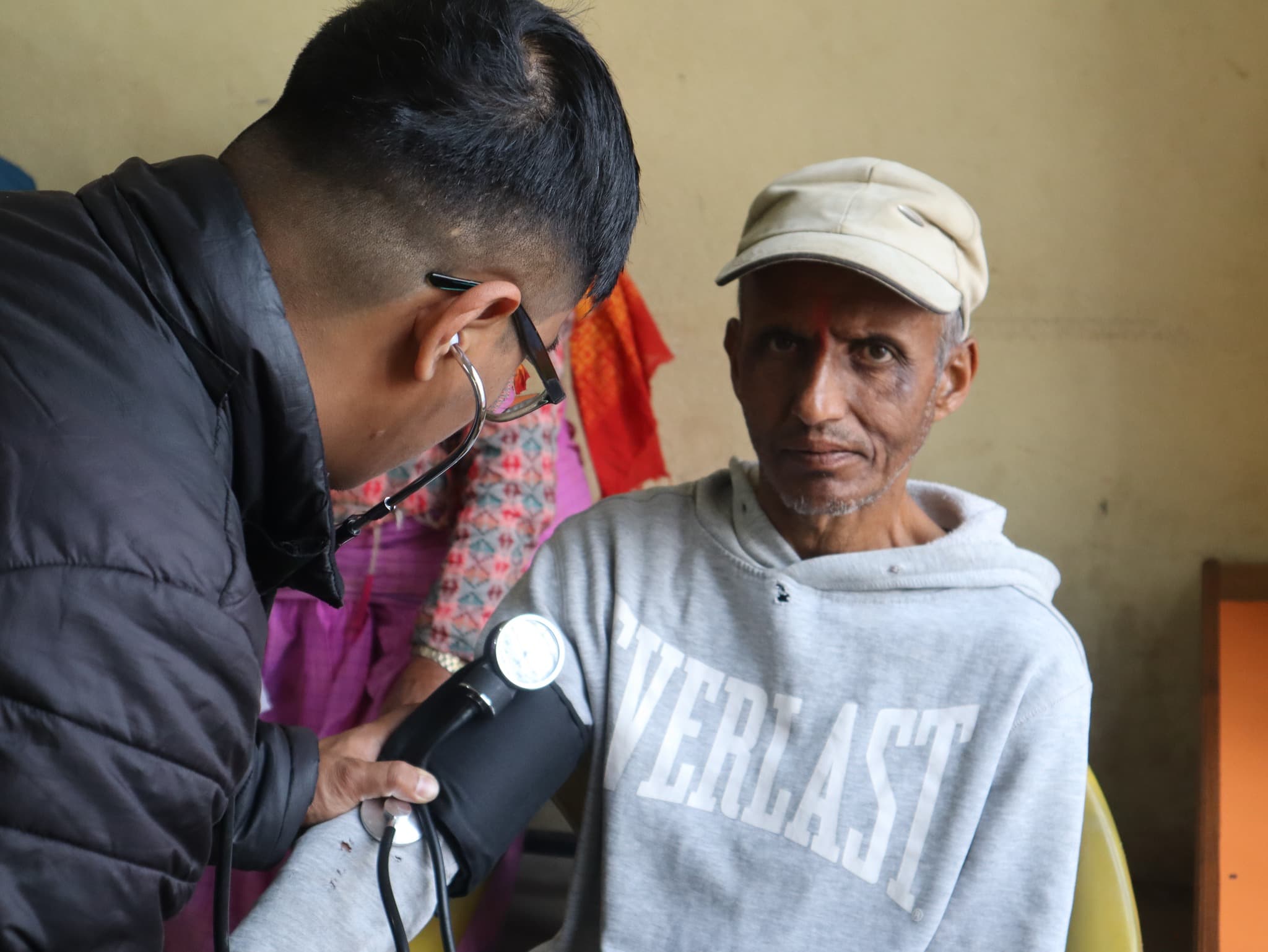 Local craftsmen at work